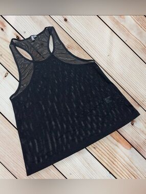 ASOS men’s M black mesh tank